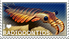 A radiodontid prehistoric sea creature